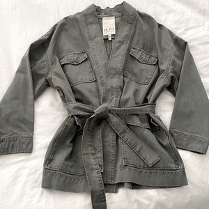 NWOT Rebecca Taylor La Vie belted jacket